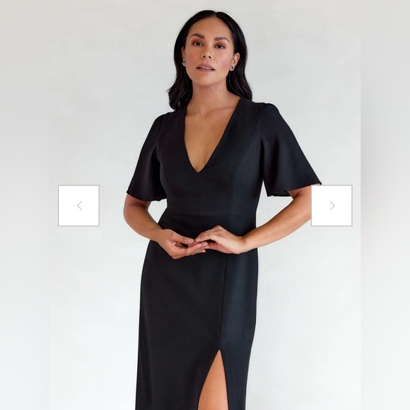 Park & Fifth La Brea Dress in Black - Picture 3 of 4